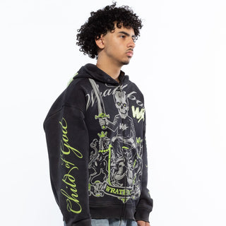 Wrathboy 3 Sword fullzip hoodie (Black)