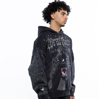 Wrathboy Black panther hoodie (Black)