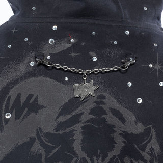 Wrathboy Black panther hoodie (Black)