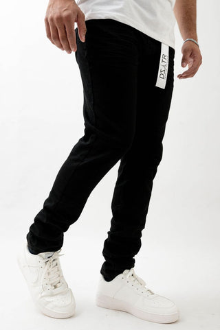 DZTR CLASSIC ULTRA SKINNY STRETCH DENIM - BLK
