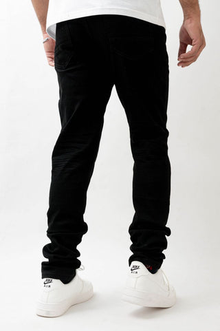 DZTR CLASSIC ULTRA SKINNY STRETCH DENIM - BLK