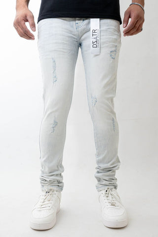 DZTR SUPER STRETCH SKINNY - SUPER ICE