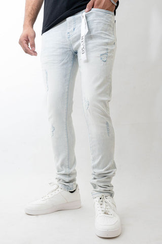 DZTR SUPER STRETCH SKINNY - SUPER ICE