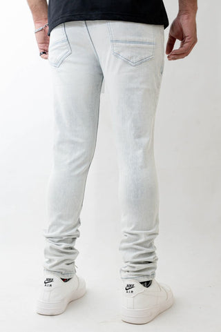 DZTR SUPER STRETCH SKINNY - SUPER ICE