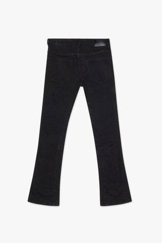 Valabasas Mr. Stacked Black Jeans