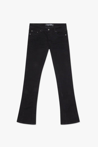 Valabasas Mr. Stacked Black Jeans