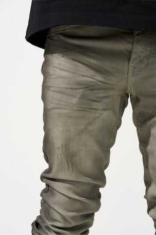 SERENEDE ZINC Stacked Jeans