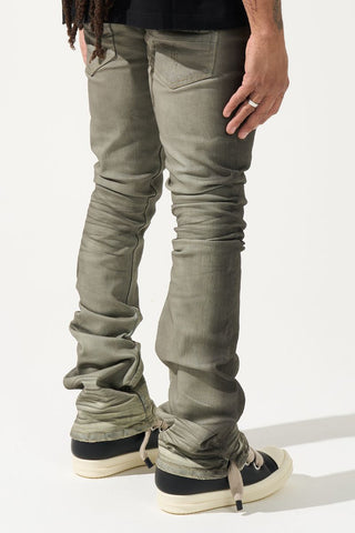 SERENEDE ZINC Stacked Jeans