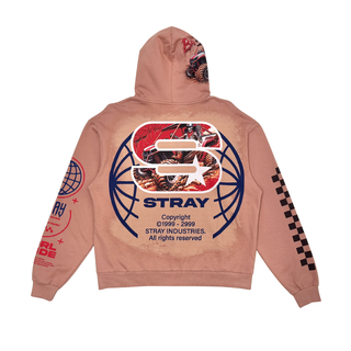 Stray full-zip hoodie (Umber)