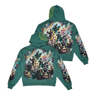 Stray full-zip hoodie (Forest)