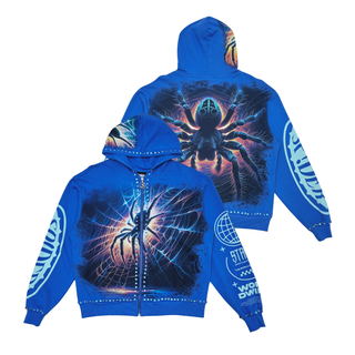 Stray full-zip hoodie (Royal Blue)