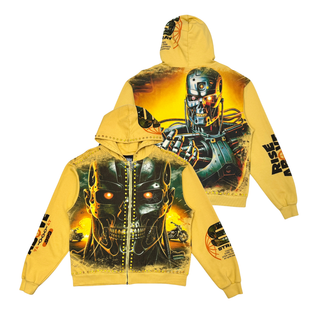 Stray full-zip hoodie (Mustard)