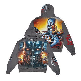 Stray full-zip hoodie (Charcoal)