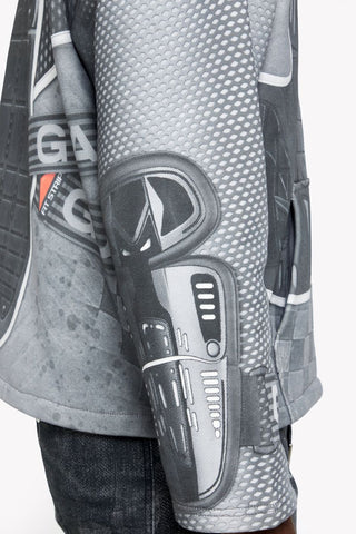 Guapi Cloud Grey Racer Hoodie