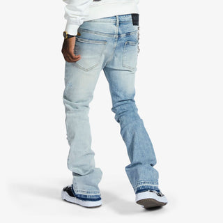 Melee "HANNIBAL" JEANS (SPLIT BLUE WASH)