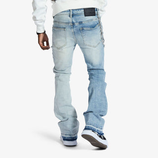 Melee "HANNIBAL" JEANS (SPLIT BLUE WASH)
