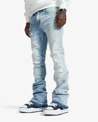 Melee "HANNIBAL" JEANS (SPLIT BLUE WASH)