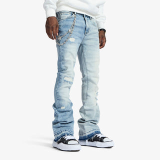 Melee "HANNIBAL" JEANS (SPLIT BLUE WASH)
