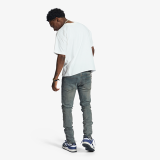 Melee "V12" JEANS (BLUE OIL WASH)