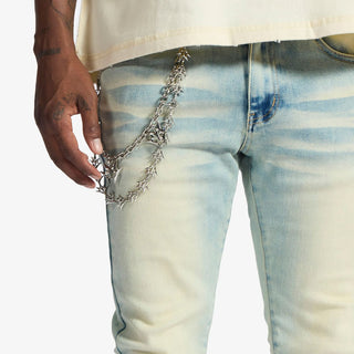 Melee "MILKY WAY" JEANS (CREAM CLOUD)