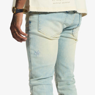 Melee "MILKY WAY" JEANS (CREAM CLOUD)