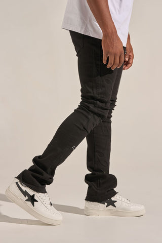 PHEELINGS "ARISE" STACK DENIM (BLACK)