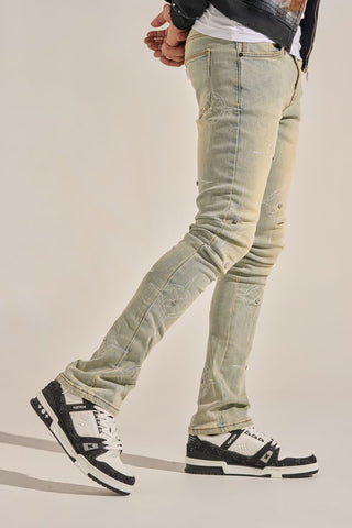 PHEELINGS "WISH YOU WERE HERE" STACK DENIM (LIGHT BLUE)