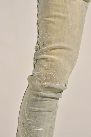 PHEELINGS "WISH YOU WERE HERE" STACK DENIM (LIGHT BLUE)