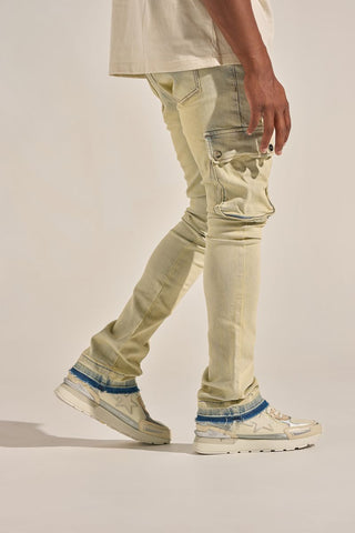 PHEELINGS "BUILT TO HEAL" CARGO STACK DENIM