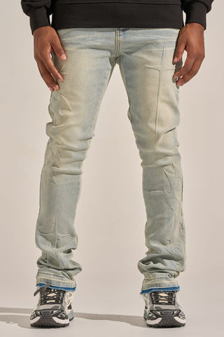 PHEELINGS "ARISE" STACK DENIM (ICE BLUE)