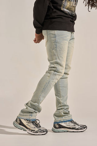 PHEELINGS "ARISE" STACK DENIM (ICE BLUE)