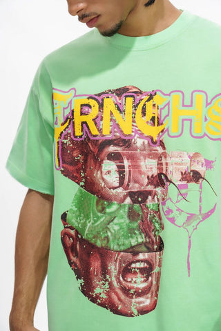 Trnchs MENTAL WARFARE Shirt (Green)