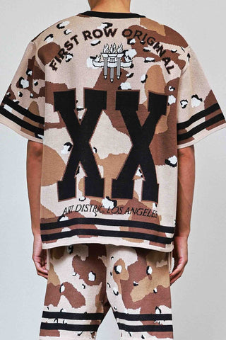 First Row WILD SPORT SWEATER SHORT Set (Camo)