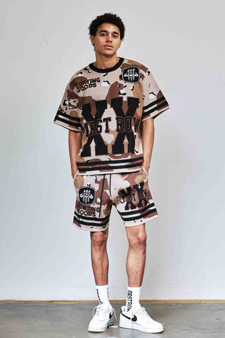 First Row WILD SPORT SWEATER SHORT Set (Camo)