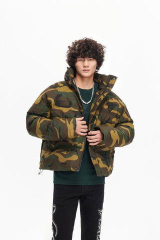 Valabasas Mr. Puffer Denim Jacket — Camo