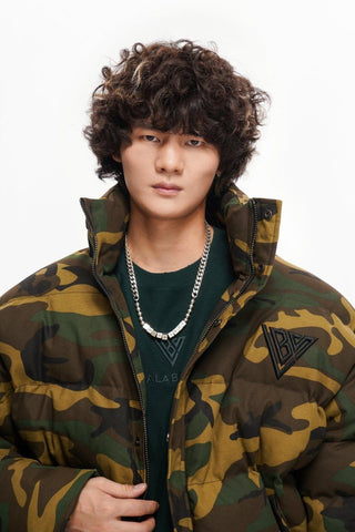 Valabasas Mr. Puffer Denim Jacket — Camo