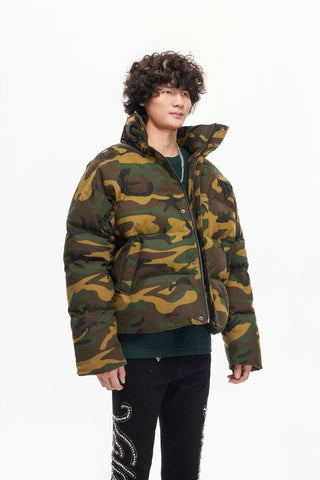Valabasas Mr. Puffer Denim Jacket — Camo
