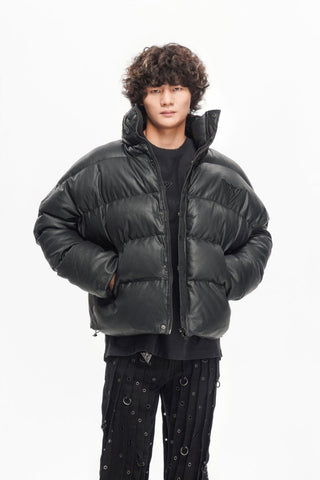 Valabasas Mr. Puffer Denim Jacket – Waxed Black