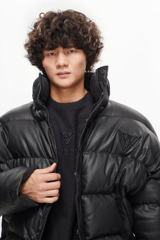 Valabasas Mr. Puffer Denim Jacket – Waxed Black