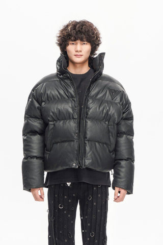 Valabasas Mr. Puffer Denim Jacket – Waxed Black