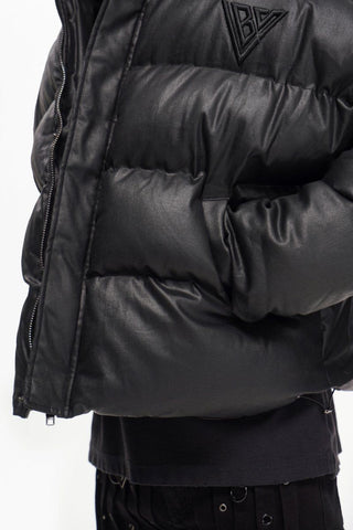 Valabasas Mr. Puffer Denim Jacket – Waxed Black