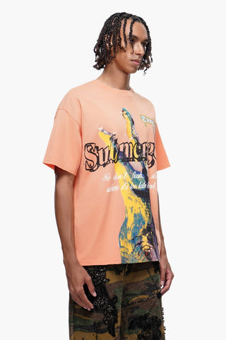 Trnchs BENEATH Orange Tee
