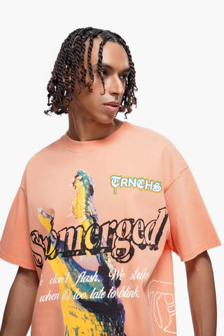 Trnchs BENEATH Orange Tee