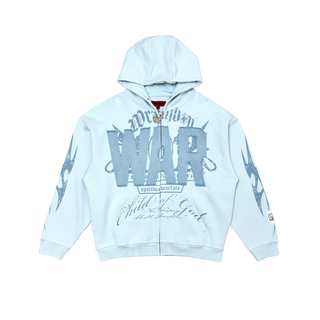 Wrathboy Hard to kill hoodie (Light Blue)