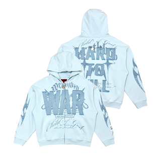 Wrathboy Hard to kill hoodie (Light Blue)