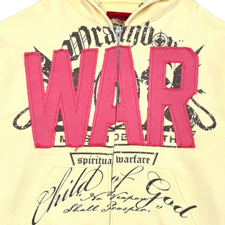 Wrathboy Hard to kill hoodie (Light Yellow)