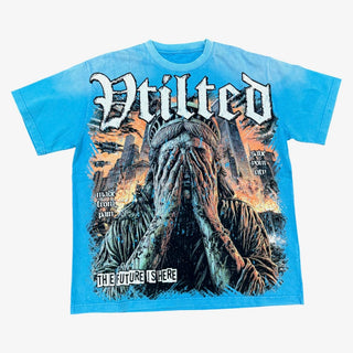 VTILTED "TEARS" TEE (BLUE)