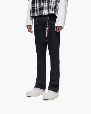 Valabasas "TRANCE" STACKED WAXED DENIM