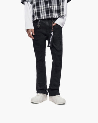 Valabasas "TRANCE" STACKED WAXED DENIM