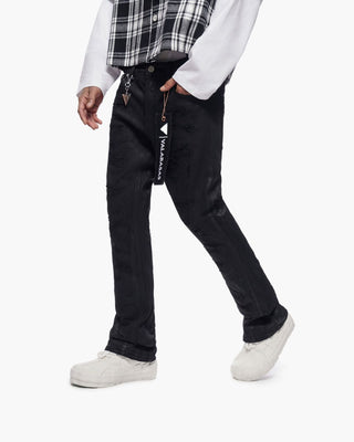 Valabasas "TRANCE" STACKED WAXED DENIM